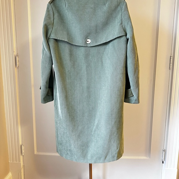 Women's Corduroy Lined Green Jacket - Picture 3 of 12